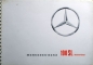 Preview: Mercedes-Benz 190 SL Roadster Coupe Modelprogram 1960 Carbrochure (0886)